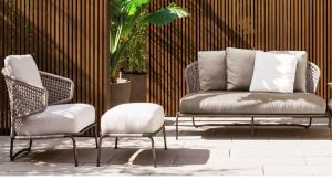 Braid Rope Outdoor Furniture Sofa Set