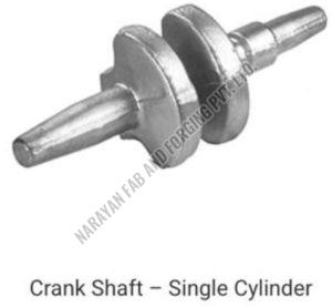 Single Cylinder Crank Shaft
