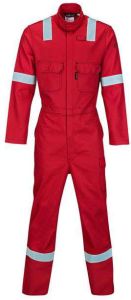 Red Fire Retardant Coverall