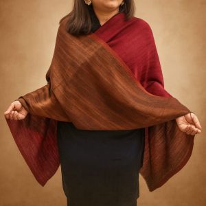 Lurex Wool Zari Stoles