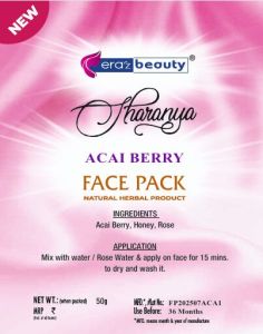 Sharanya Acaiberry Face Pack