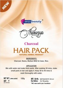 Sharanya Charcoal Hair Pack