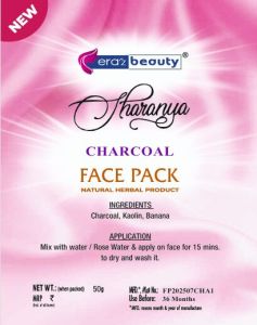 Sharanya Charcoal Face Pack