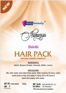 Sharanya Ilaichi Hair Pack