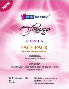 Sharanya Karela Face Pack