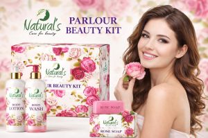 Beauty Kit 300gm Rose Body Wash, Roase Body Lotion &AMP; Rose Soap