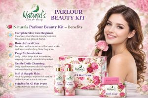 Beauty Kit 300gm Rose Body Wash, Roase Body Lotion &AMP; Rose Soap