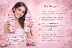 Natural\'S Care For Beauty Rose &AMP; Berries Body Kit 500ml