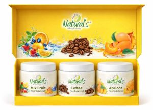 Natural\'S Care For Beauty Face/body Scrub Pack of 3 | Fruit, Coffee &AMP; Apricot