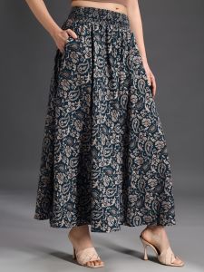 Ladies Ethnic Printed Wide Leg Palazzo