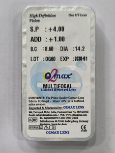 Multifocal Contact Lens, Monthly Disposable