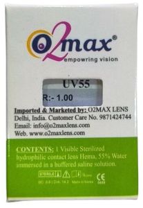 Clear UV 55 Spherical Power Contact Lens