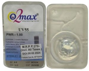 Clear UV 55 Spherical Power Contact Lens