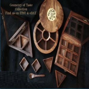 Partition Wooden Chocolate Gift Box