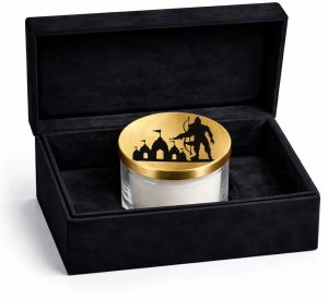 Luxury Diwali Gift Hamper with Handcrafted Scented Candles, Sweets, and Elegant Home Decor