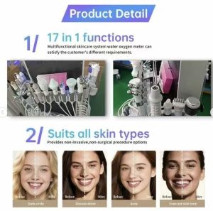 17 In 1 Alice Super Bubble Hydra Facial Machine