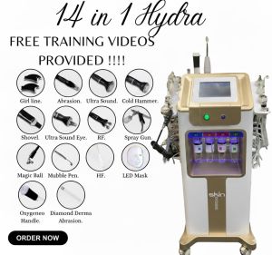 14 in 1 Hydra Facial Machine by Welocity Professional