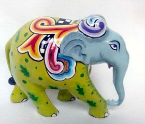 Colorful Elephant Statue