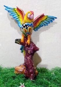 Colorful Parrot On The Tree