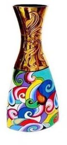 Hand Painted Flower Vase