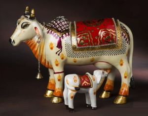 Nandini Kamdhenu Cow Statue