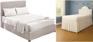 Twin XL 40 White Bed Sheet Set