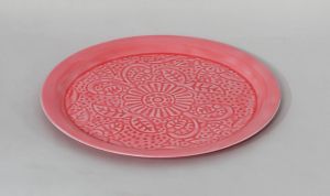 Flower Embose Tray