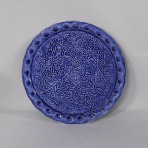 Blue Enamel Tray