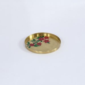 Brass Handpaint Plate