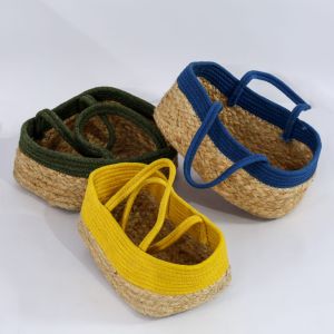 Jute and Cotton Rope Basket