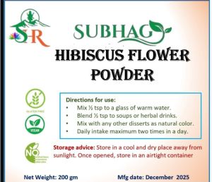 Hibiscus Flower Powder