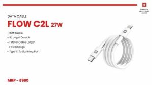 27W Fast Charge Type-C to Lightning Data Cable