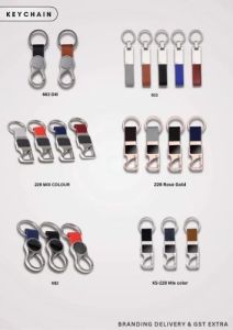 Designer Metal Promo Keychain