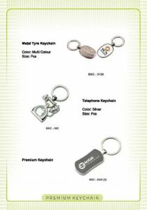 Metal Logo Promotional Keychain