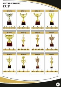 Metal Trophy Cup for Corporate, Sports & Institutional Awards