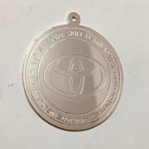 Silver Finish Recognition Medal