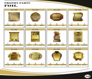 Trophy Foil Parts for Awards & Mementos