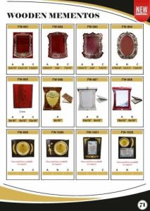 Wooden Memento Trophy for Corporate & Institutional Awards