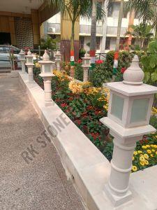 Contemporary White Sandstone Lamp