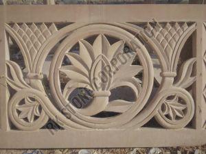 Decorative Sandstone Grill for Exterior Walls
