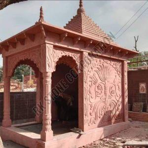 Hand Carved Sandstone Temple