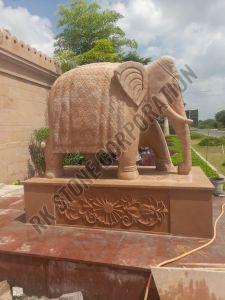 Heritage Style Sandstone Elephant Statue