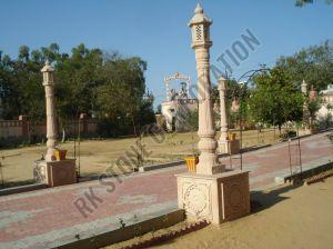 LED Street Sandstone Lamp