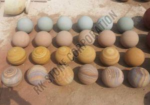Natural Sandstone Sphere