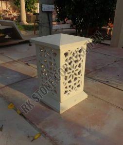 Outdoor Sandstone Lamp Post