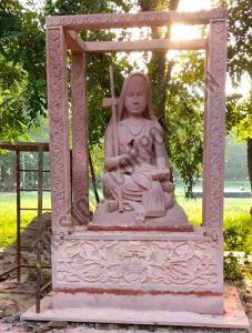 Sandstone Adi Guru Shankaracharya Statue