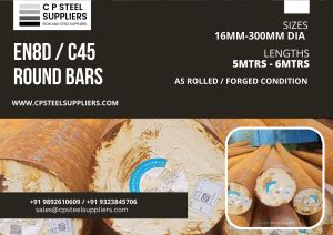 EN8 Steel Round Bar