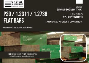 P20 / 1.2738 Flat Steel Bars