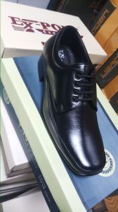 Mens Black Formal Lace Up Leather Shoes
