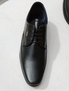 Mens Elegant Black Leather Lace Up Formal Shoes